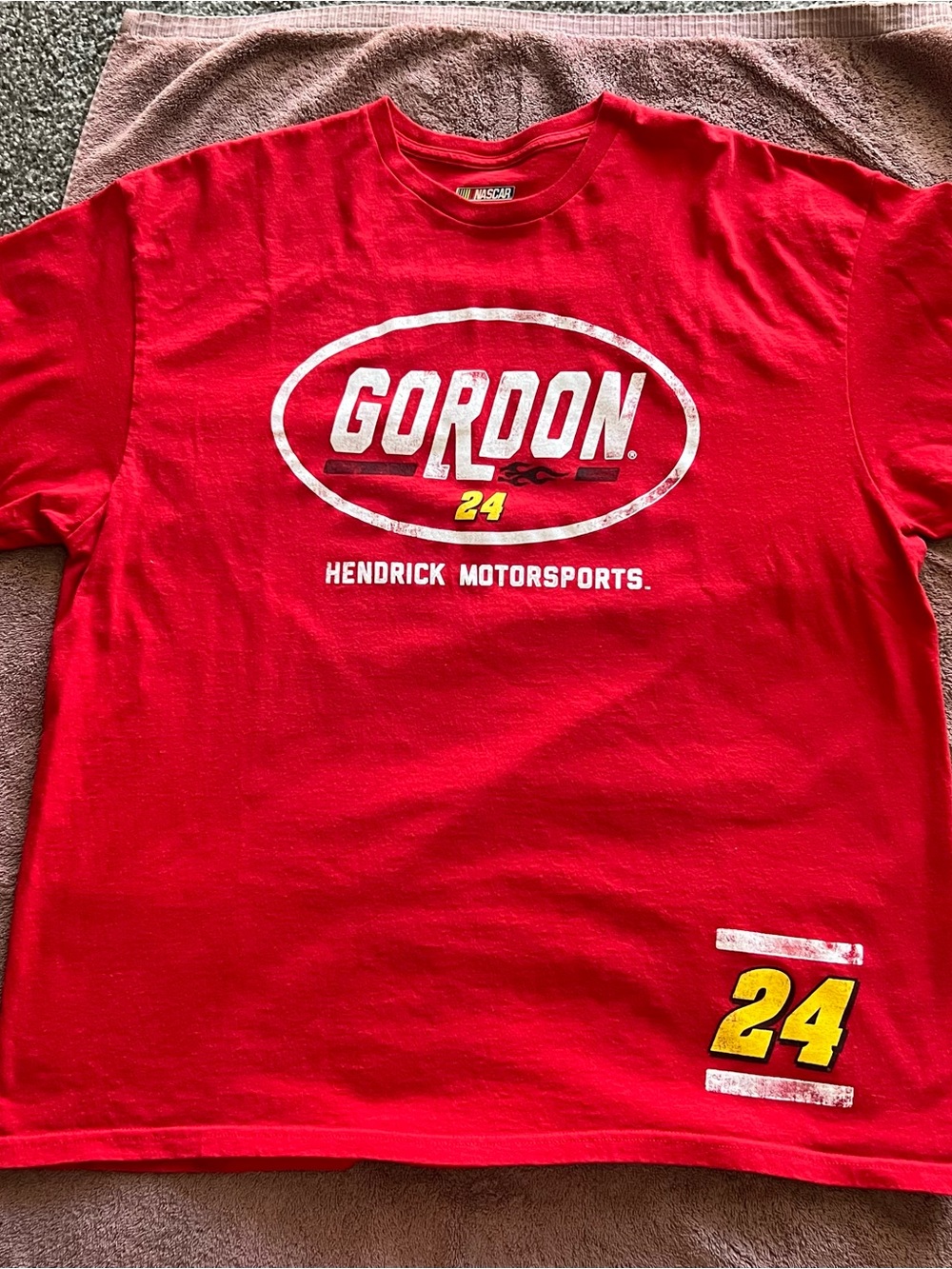 Nascar Gordon 24 Red Hendrick Motorsports T-Shirt